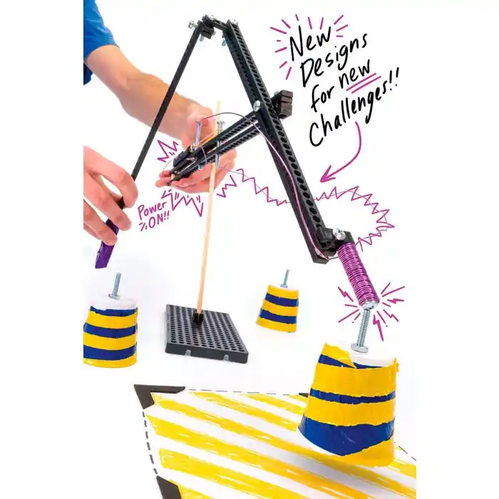 Top Rated TeacherGeek Electromagnetic Crane, Pack of 10
